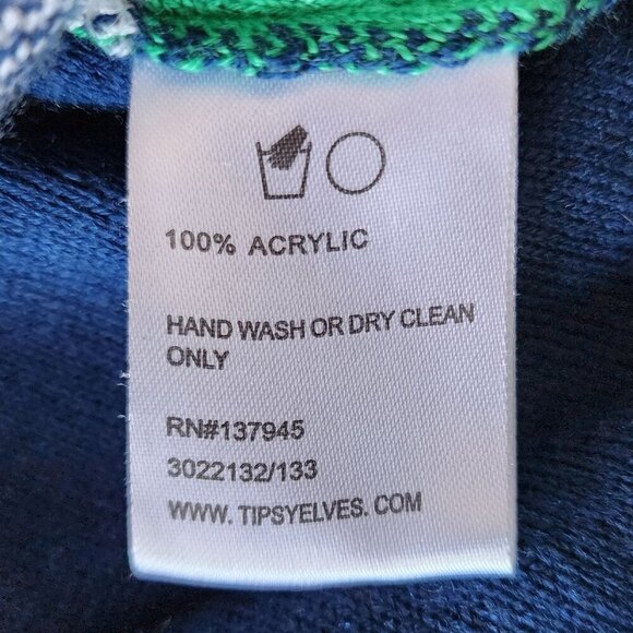 Tipsy Elves Christmas Tree with Beer Holsters Ugly Christmas Sweater Mens Medium - Picture 6 of 7